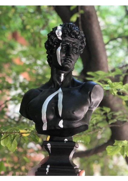 David 'silver Streak' Dekoratif Heykel, Pop Art Roma Yunan Heykelleri