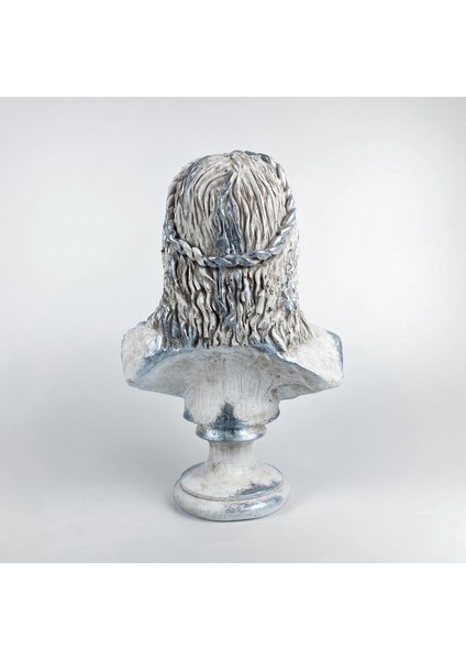 Poseidon 'silver Moss' Dekoratif Heykel, Pop Art Roma Yunan Heykelleri indirimleri