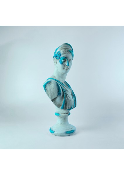Artemis 'blue Coral' Dekoratif Heykel, Pop Art Roma Yunan Heykelleri modelleri