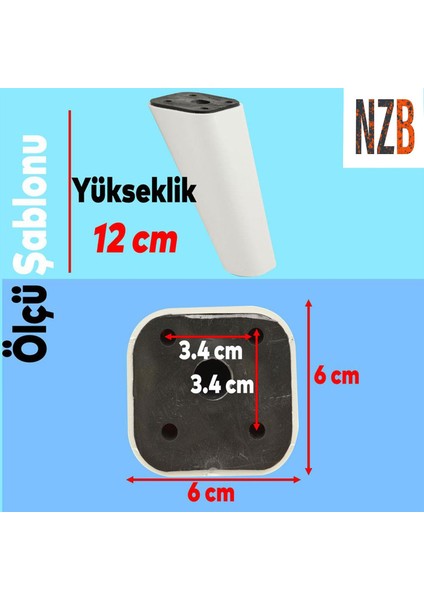 Lüks Mobilya Kanepe Sehpa Tv Ünitesi Koltuk Ayağı 12 cm Beyaz Oval Baza Ayak fiyatları