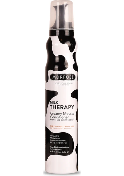 Morfose Saç Köpüğü Milk Therapy 200 ml