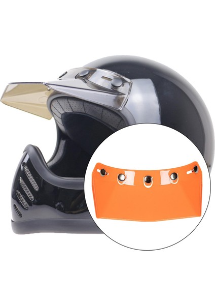 Kask Vizörü Doğrudan Aksesuarları Yerini Turuncu 21.5 x 13 cm. (Yurt Dışından) fırsatları