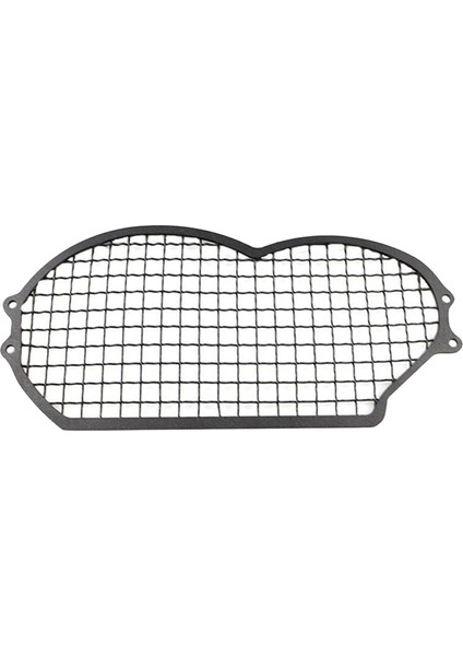 2004-2012 İçin Siyah Motosiklet Far Koruyucusu Guard Grill (Yurt Dışından)