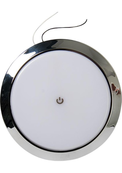 Yuvarlak Araba Iç Tavan LED Panel Işığı, Dokunmatik Çap. 14 cm. 12V (Yurt Dışından)