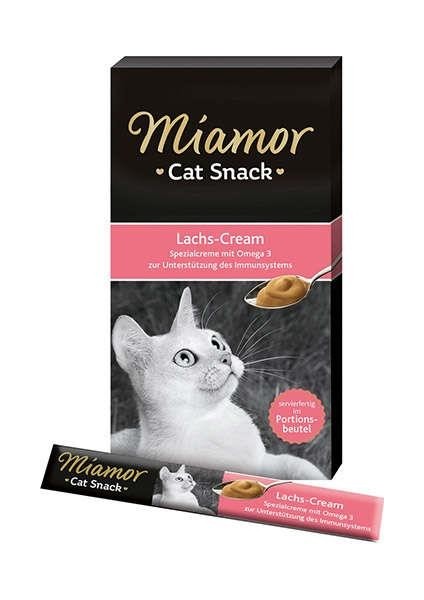 Cream Somonlu Likit Kedi Ödülü Ödülü 6X15 gr x 4 Adet