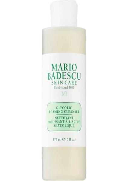 Marıo Badescu Glycolic Foaming Cleanser Glikolik Köpük Temizleyici 177 ml