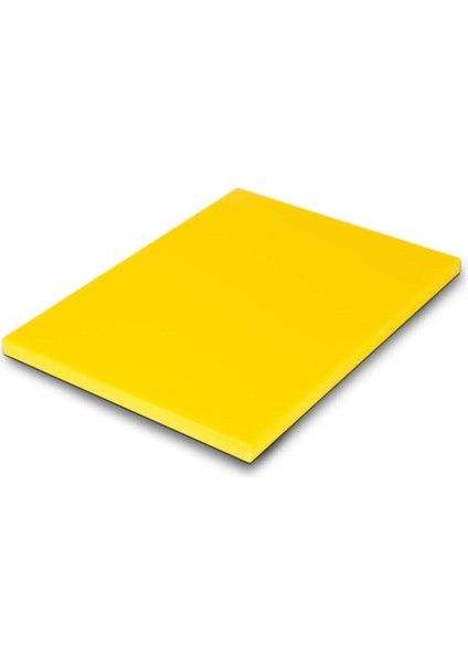 Polietilen Kesim Tahtası 30X50X2 cm Sarı
