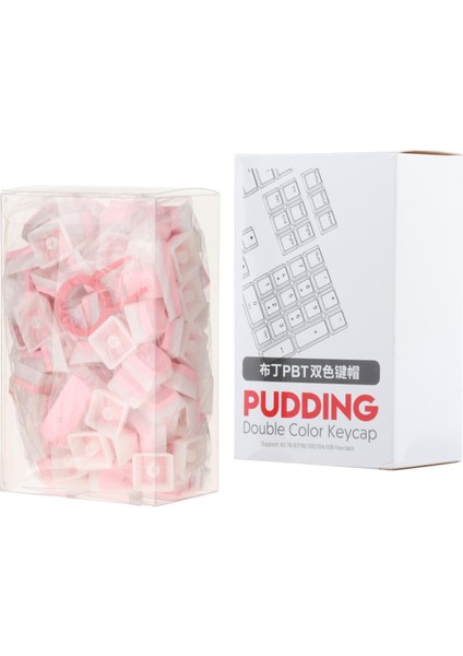 Pbt Pudding 108 Anahtar Arka Ayden Aydınlatmalı Key Kapan Seti Oyun Pembe  (Yurt Dışından)