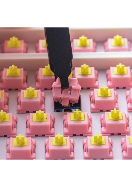 Mekanik Klavye Yeni Çelik Pembe Için Çekme Çıkarma Çıkarma Çıkarma (Yurt Dışından)