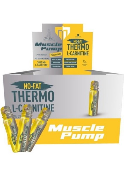 No Fat Thermo L-Carnitine Karpuz 100 ml x 20 Shot
