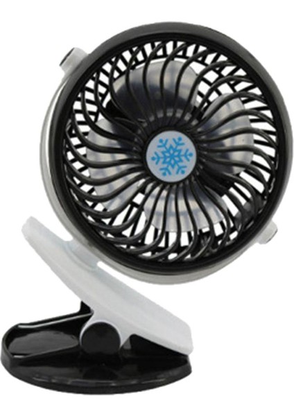 Mini Taşınabilir Sessiz USB Ücret Fan Masası USB Fan Klipli Siyah + Beyaz (Yurt Dışından) fiyatları