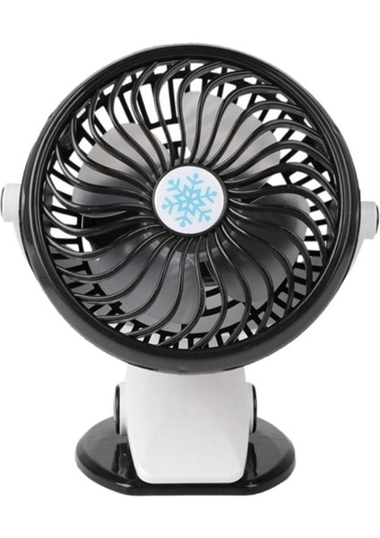 Mini Taşınabilir Sessiz USB Ücret Fan Masası USB Fan Klipli Siyah + Beyaz (Yurt Dışından) modelleri