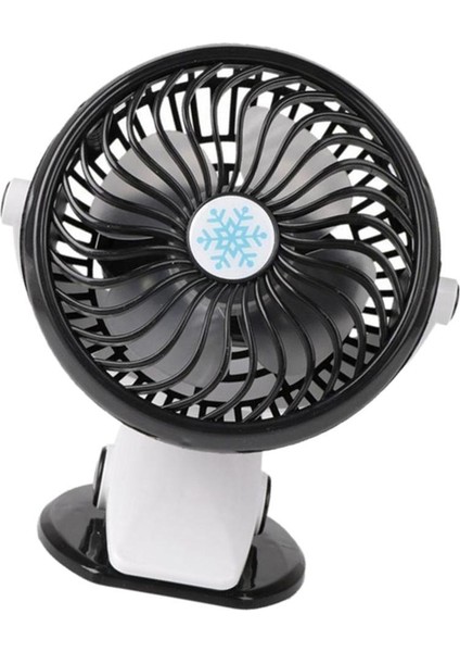 Mini Taşınabilir Sessiz USB Ücret Fan Masası USB Fan Klipli Siyah + Beyaz (Yurt Dışından) fırsatları