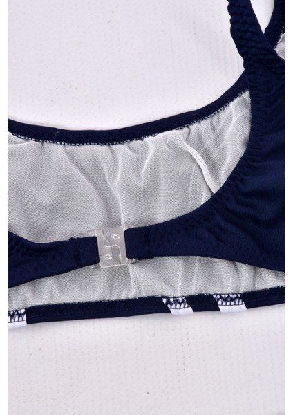 Kız Çocuk 330 Garson Şortlu Mayo Takım Lacivert fırsatları