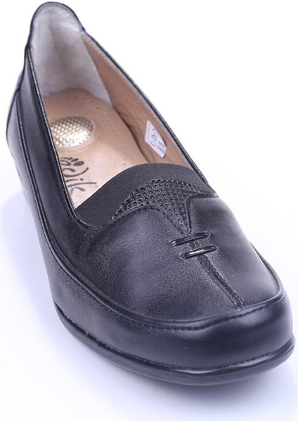 138 Kadın Siyah Günlük Ortopedik Anne Ayakkabısı