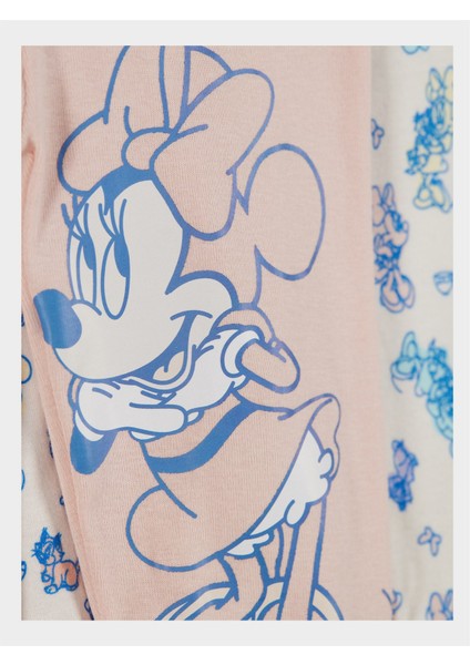 Disney Minnie Mouse Lisanslı Kız Bebek 2'li Patiksiz Pantolon 20847 fiyatları