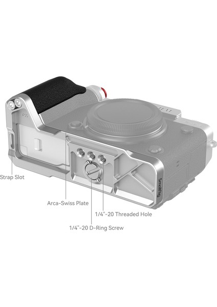 4136 Fuji X-T5 Için L-Bracket