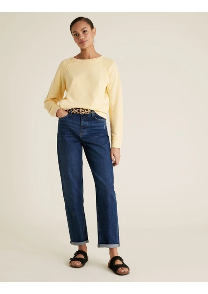 Marks & Spencer Relaxed Fit Boyfriend Jean Pantolon