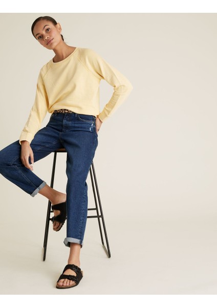 Relaxed Fit Boyfriend Jean Pantolon