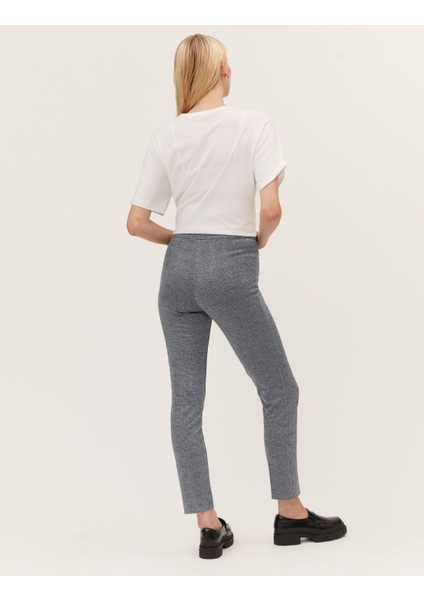 Slim Fit Örme Pantolon