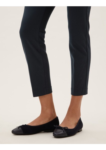 Slim Fit Ankle Grazer Pantolon modelleri