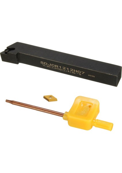 3 Pcs Cnc Metal Torna Turnama Araçları Barlama Bar + Karbür Ekler + Anahtar Kiti (Yurt Dışından) fiyatları