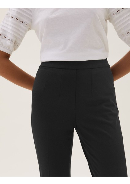 Slim Fit Ankle Grazer Pantolon