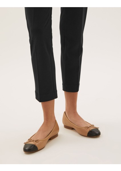 Slim Fit Ankle Grazer Pantolon