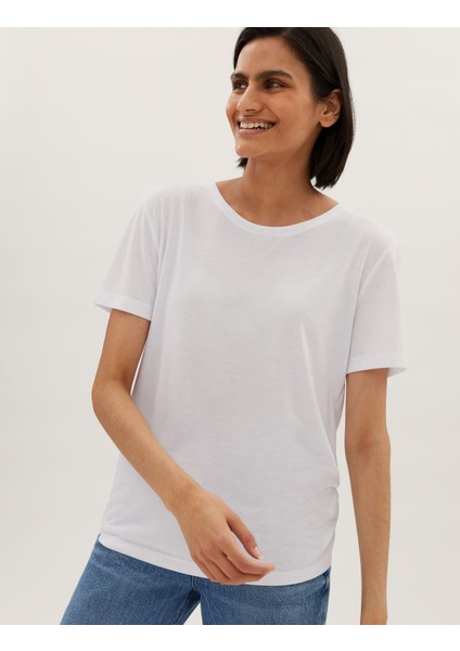 Relaxed Fit Kısa Kollu T-Shirt