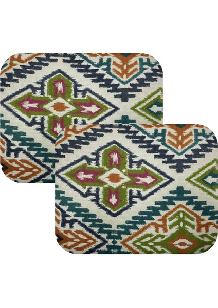 Knsz oturma minderi 2 li mazlum kilim desen tel sandalyesi oturma yeri için fiyatları