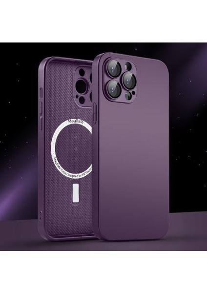 Apple Iphone 11 Uyumlu Magsafe Ag Glass Buzlu Cep Telefopnu Kılıfı