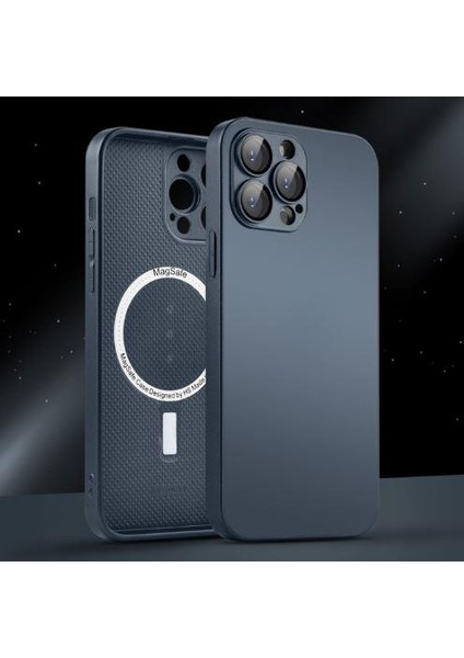 Apple Iphone 12 Uyumlu Magsafe Ag Glass Buzlu Cep Telefopnu Kılıfı