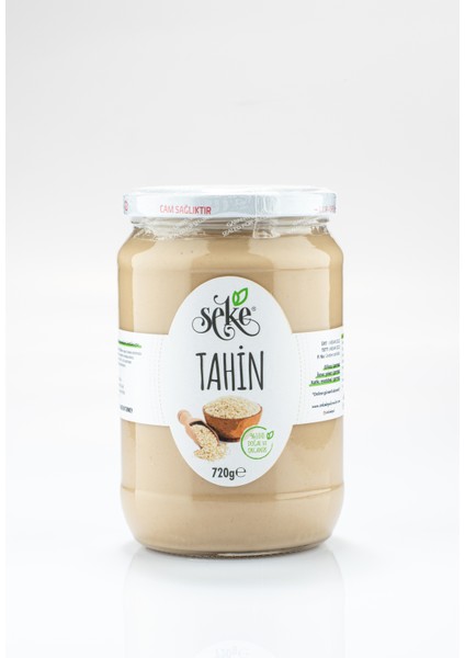 Kepeksiz Tahin Special Qality 720 gr Glass Jar