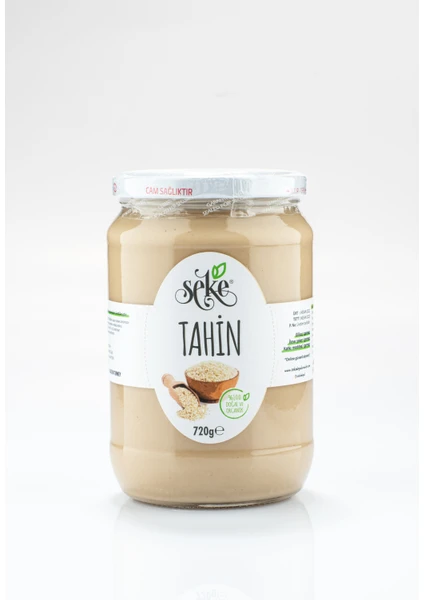 Kepeksiz Tahin Special Qality 720 gr Glass Jar