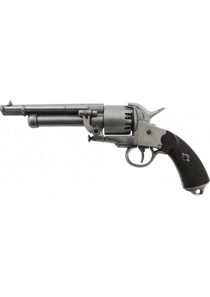 1855 Confederate Lemat Revolver 1/1 Ölçek Reprodüksiyon Koleksiyon Obje