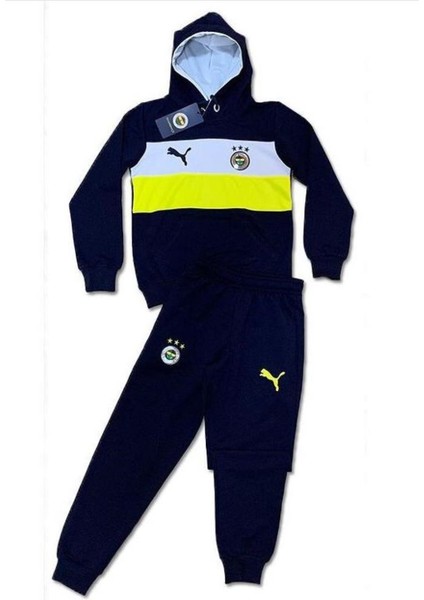 Kısmetspeti 6-16 Çocuk Kapüşonlu Penye Eşofman Takım