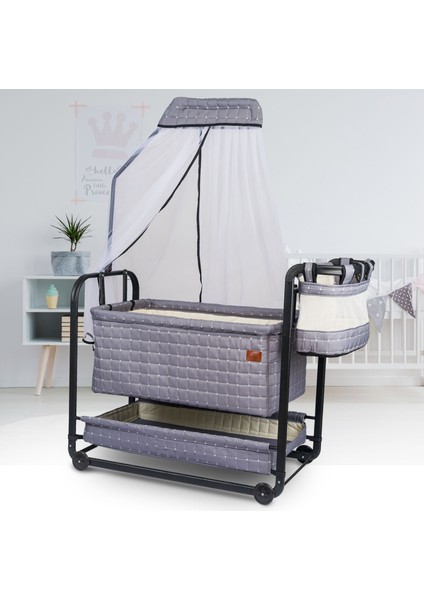 bebelow Safir Anne Yanı Sallanır Hamak Beşik