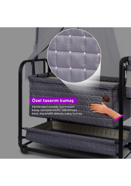 bebelow Safir Anne Yanı Sallanır Hamak Beşik fiyatları