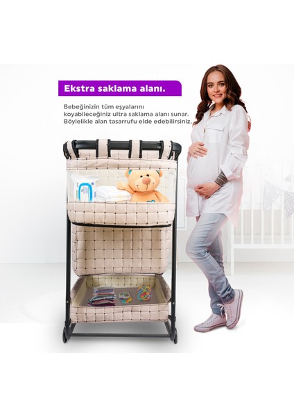 bebelow Safir Anne Yanı Sallanır Hamak Beşik modelleri