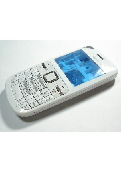 Nokia C3 Kasa Kapak Tuş Takımı,beyaz modelleri