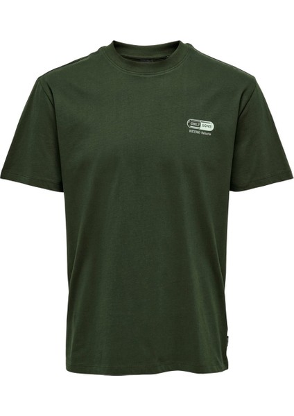 Onsharold Reg Logo Ss Tee Erkek T-Shirt