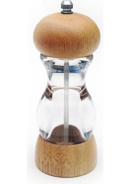 Bambu Tuz Karabiber Öğütücü - 15X6 cm