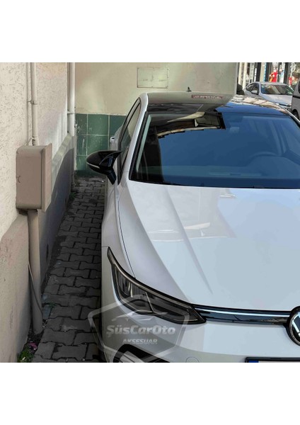 Vw Golf 8 2021 Sonrası Uyumlu Batman Yarasa Ayna Kapağı Piano Black Abs Plastik fiyatları