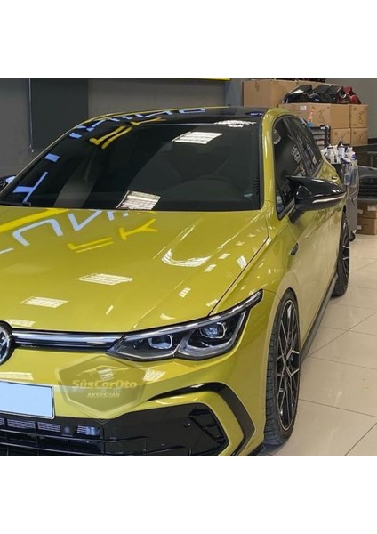 Vw Golf 8 2021 Sonrası Uyumlu Batman Yarasa Ayna Kapağı Piano Black Abs Plastik fırsatları