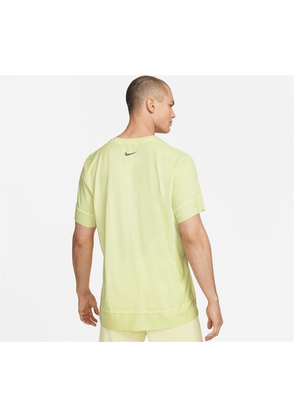 Yoga Dri-Fıt Erkek Yeşil Spor T-Shirt Bol Kesim DM6583-736 fiyatları