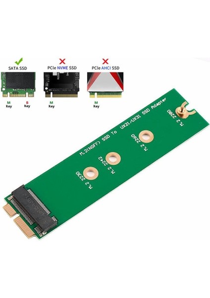 Asus Zenbook UX32 UX22 M.2 SSD Çevirici Adaptör fiyatları