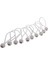 50 Adet 16CM Ağır Hizmet Tipi Top Bungee Kordon Kravat Kanopi Kayışları Beyaz (Yurt Dışından) 5