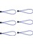 6parça 15CM Güçlü Dayanıklı Top Bungee Kordon Muşamba Kanopi Bağları Elastik Kayışlar Mavi (Yurt Dışından) 5