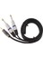 5ft Altın Kaplama 3.5mm 1/8 "trs - Çift 6.35MM 1/4" Ts Splitter (Yurt Dışından) 2
