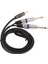 5ft Altın Kaplama 3.5mm 1/8 "trs - Çift 6.35MM 1/4" Ts Splitter (Yurt Dışından) 1